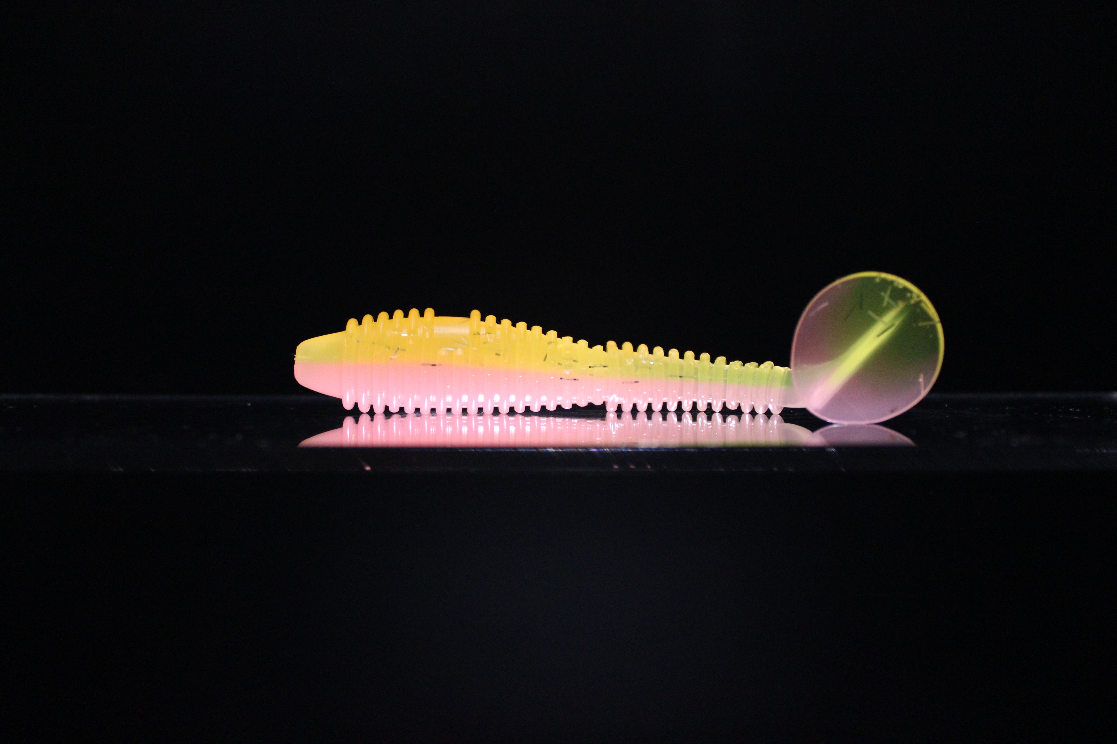 Electric Chicken - 3.8" Ribbed Paddle Tail Swimbait