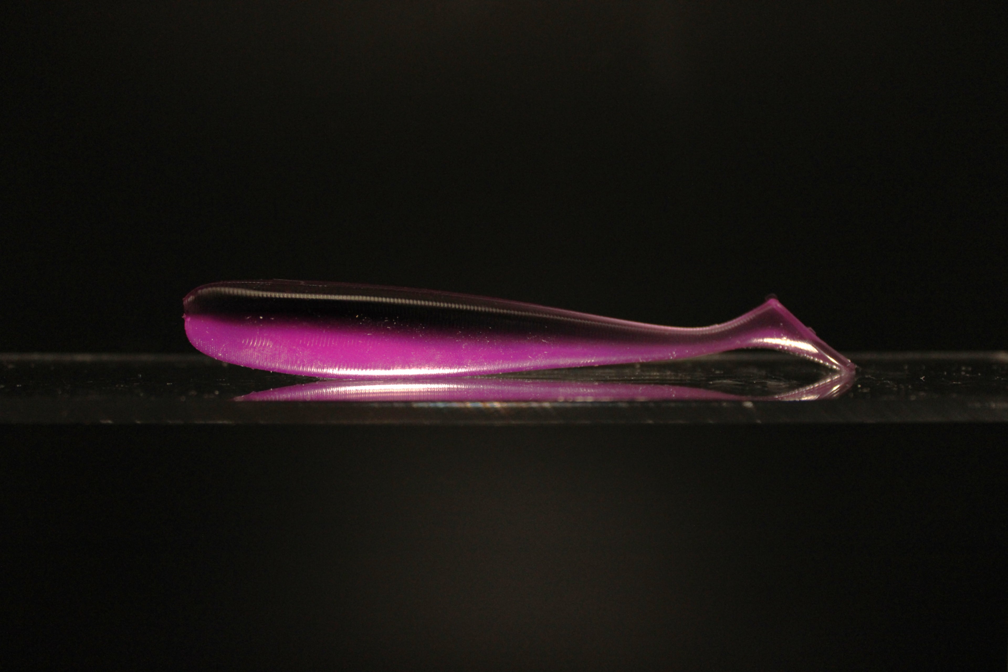 Purple Rein - 4" Paddle Tail Swimbait