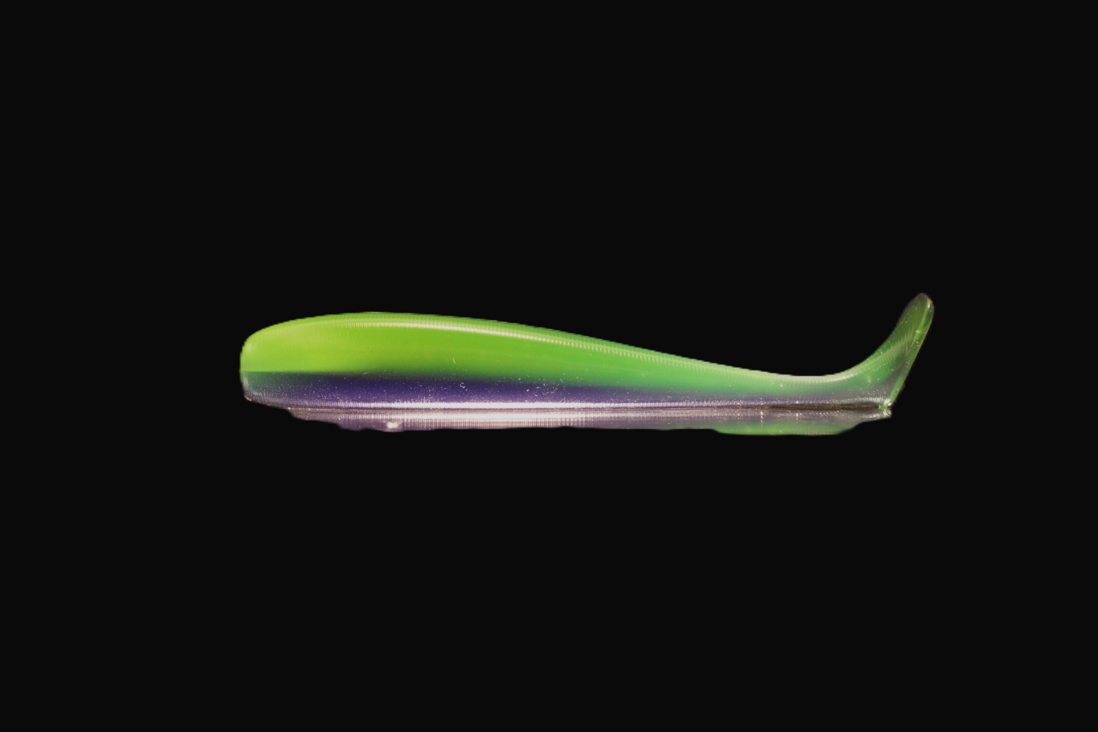 Verde y Morado - 4" Paddle Tail Swimbait