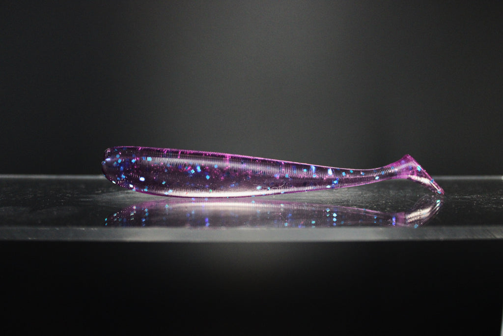 Purple 58 - 4" Paddle Tail Swimbait