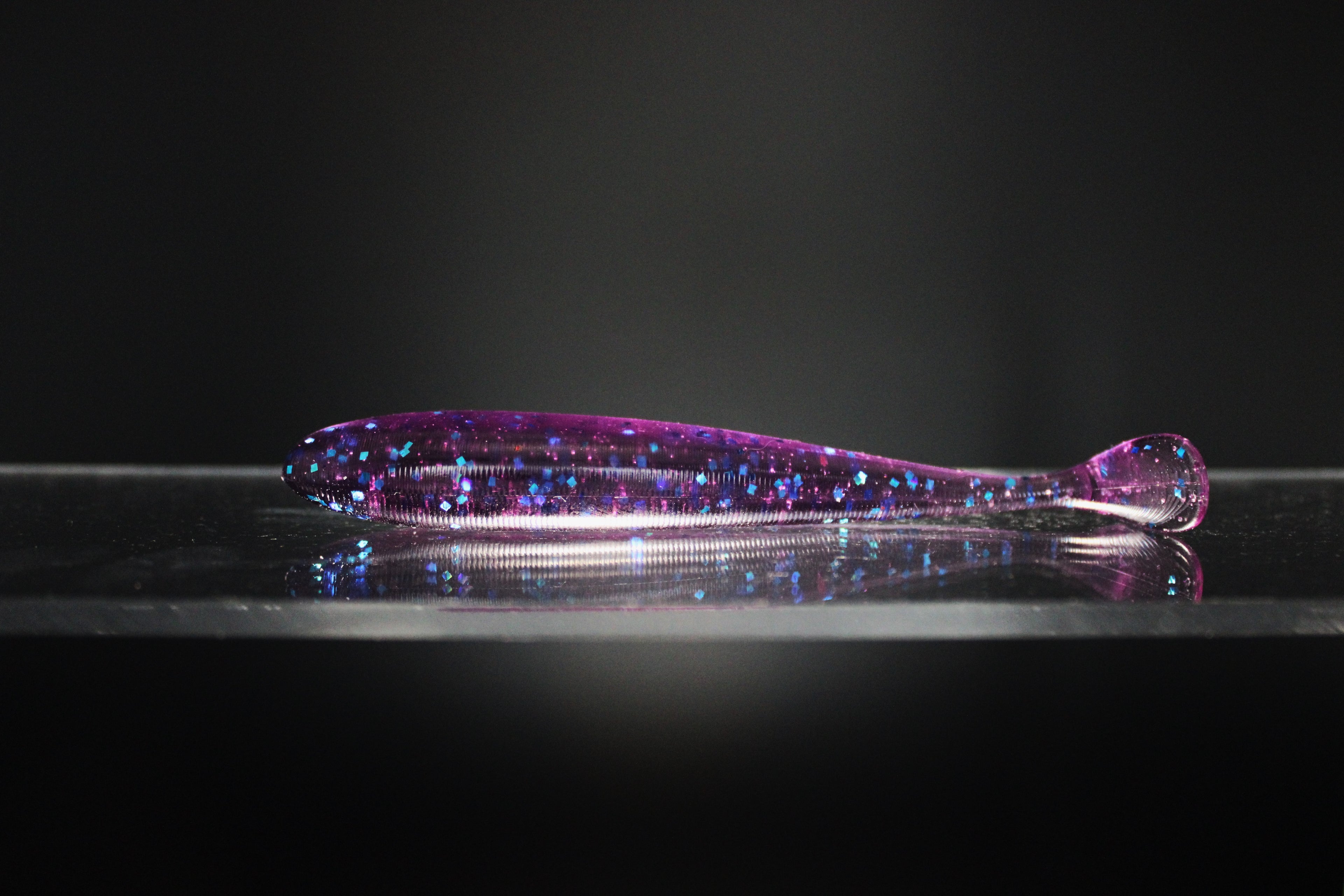 Purple 58 - 4" Paddle Tail Swimbait