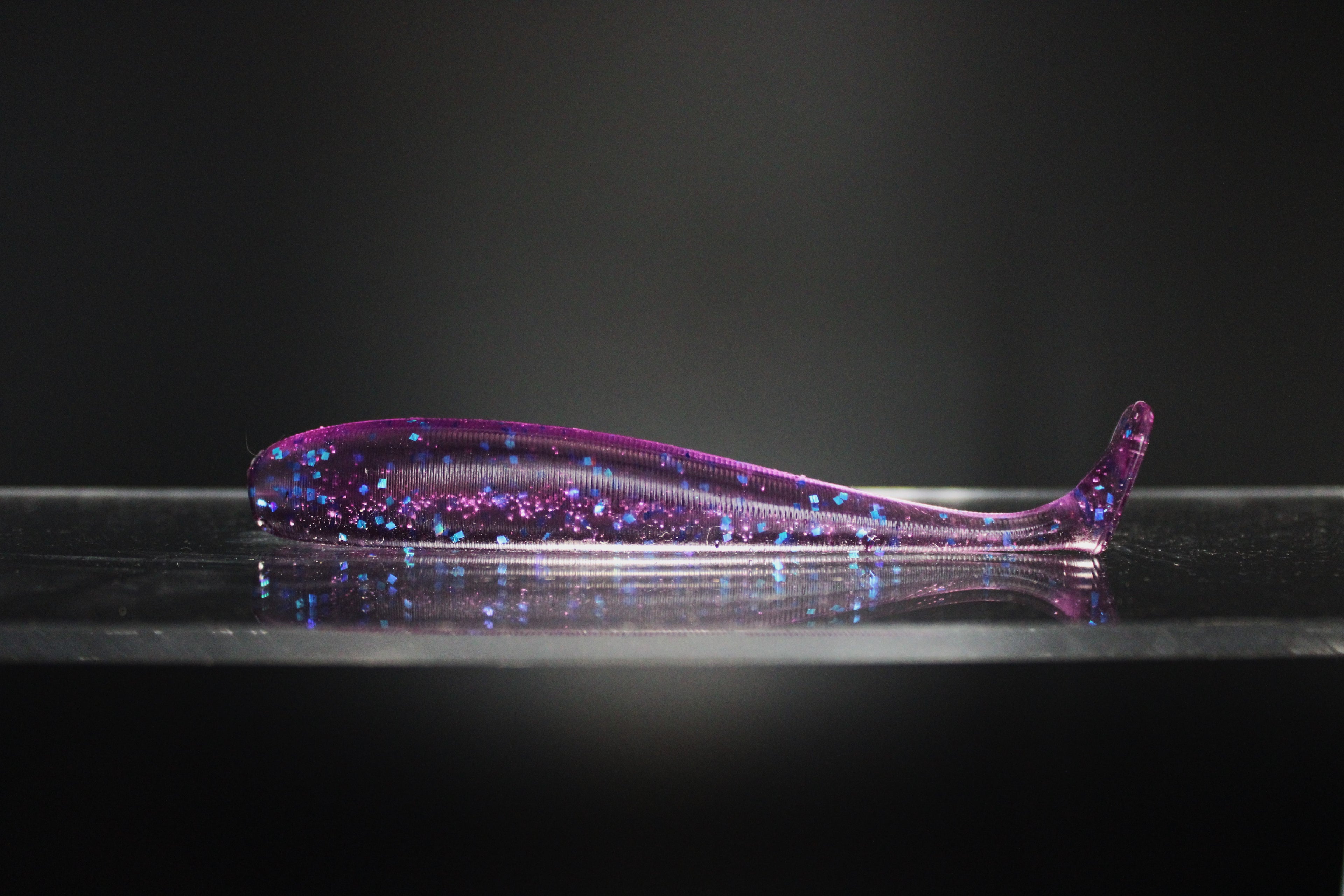 Purple 58 - 4" Paddle Tail Swimbait