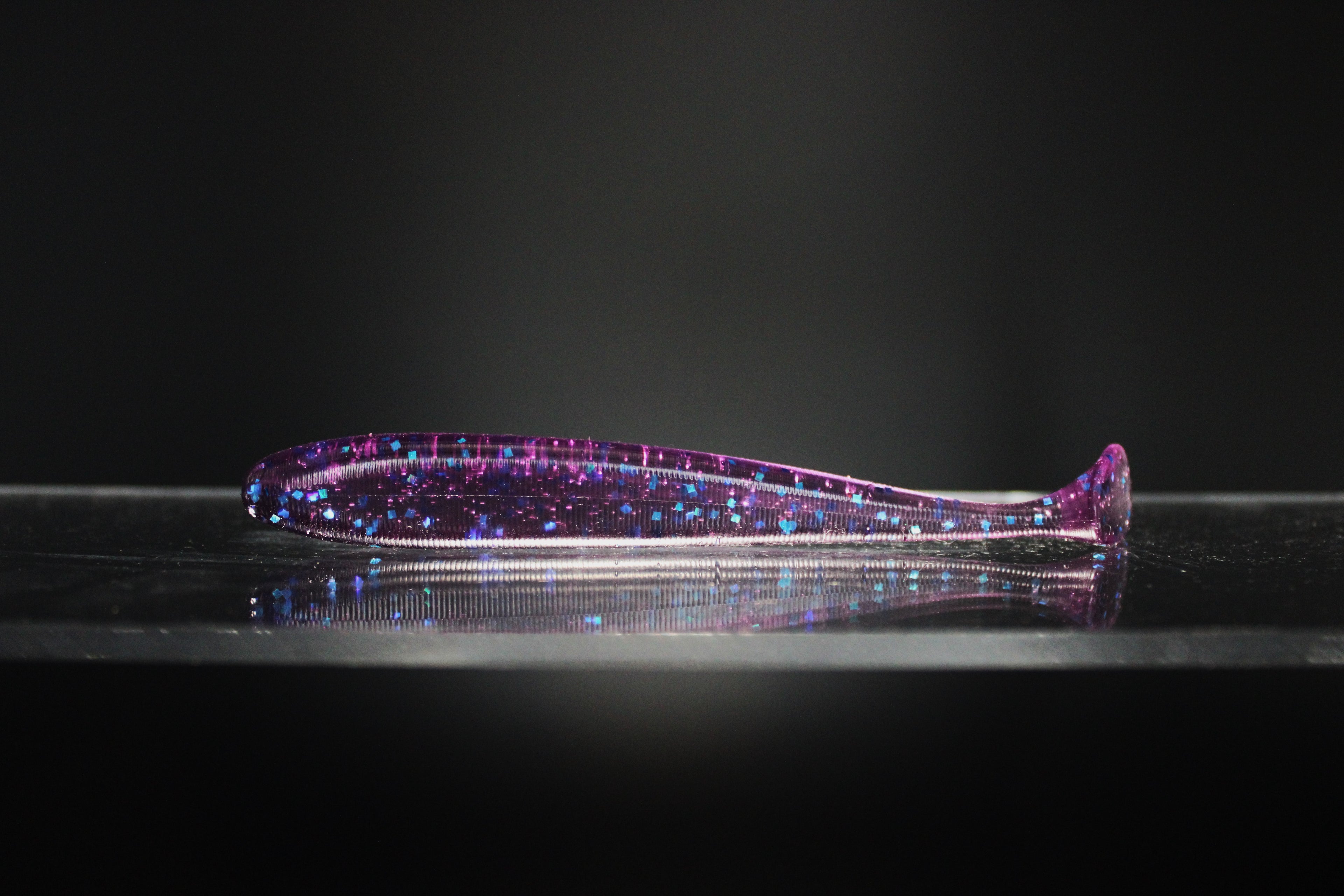 Purple 58 - 4" Paddle Tail Swimbait