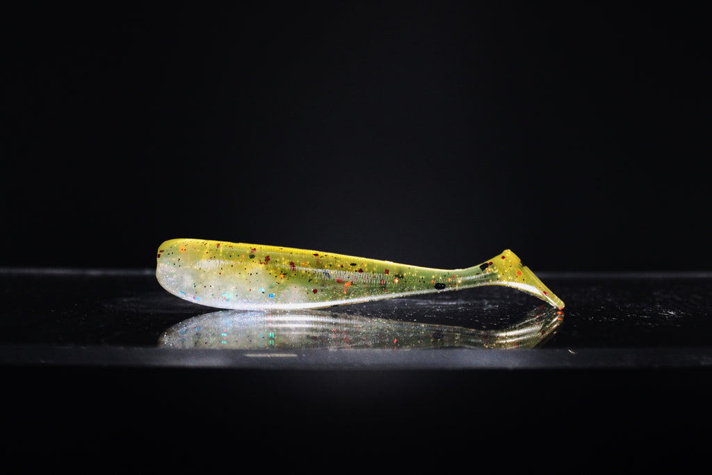 Motor Oil - 3" Paddle Tail Swimbait