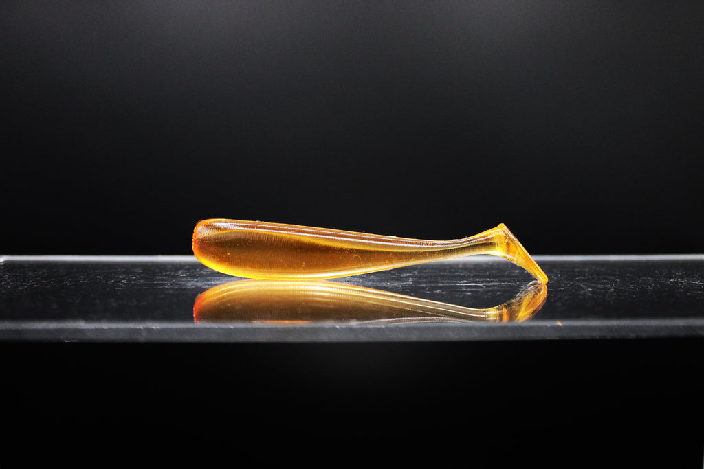 Root Beer Brown - 3" Paddle Tail Swimbait