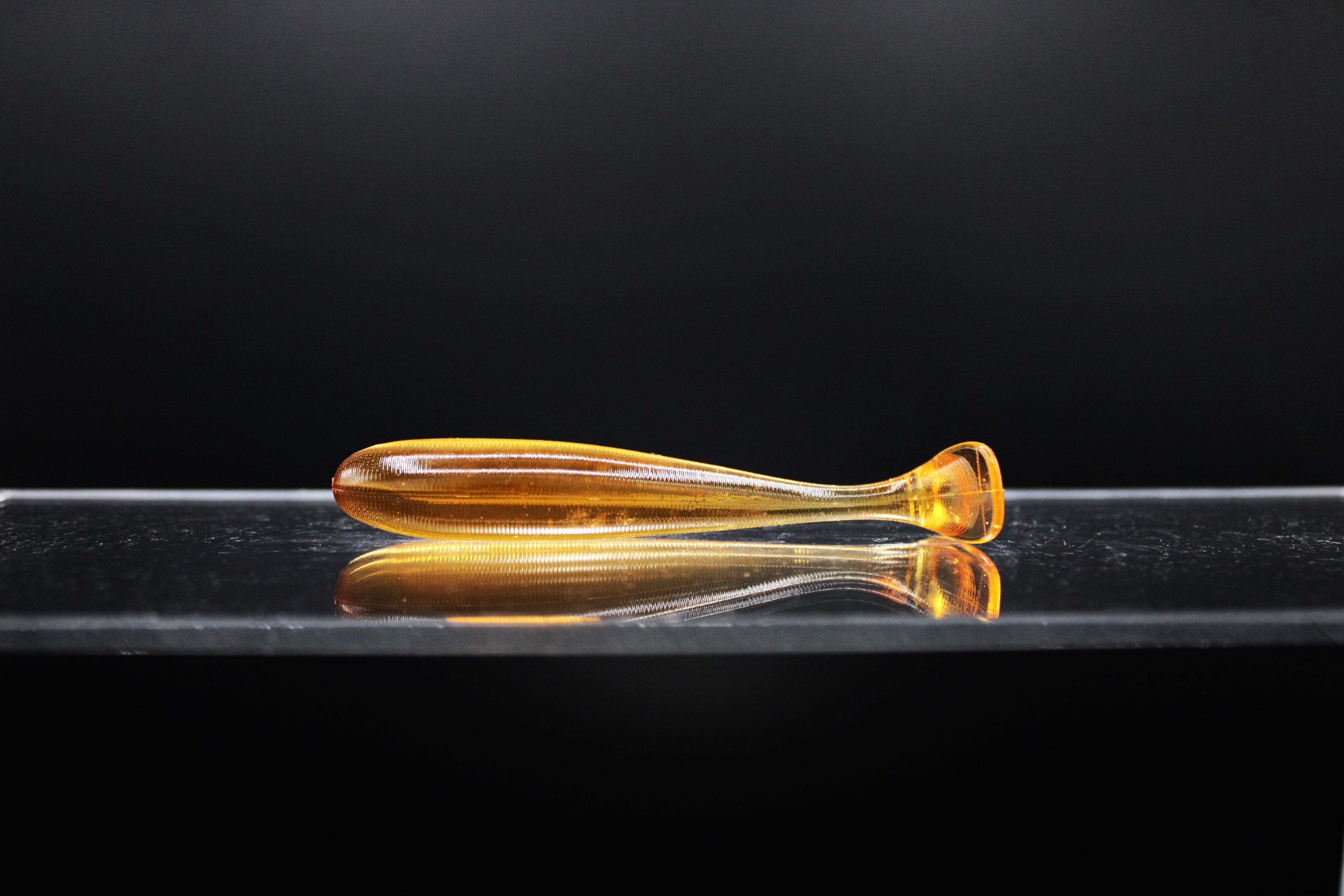 Root Beer Brown - 3" Paddle Tail Swimbait