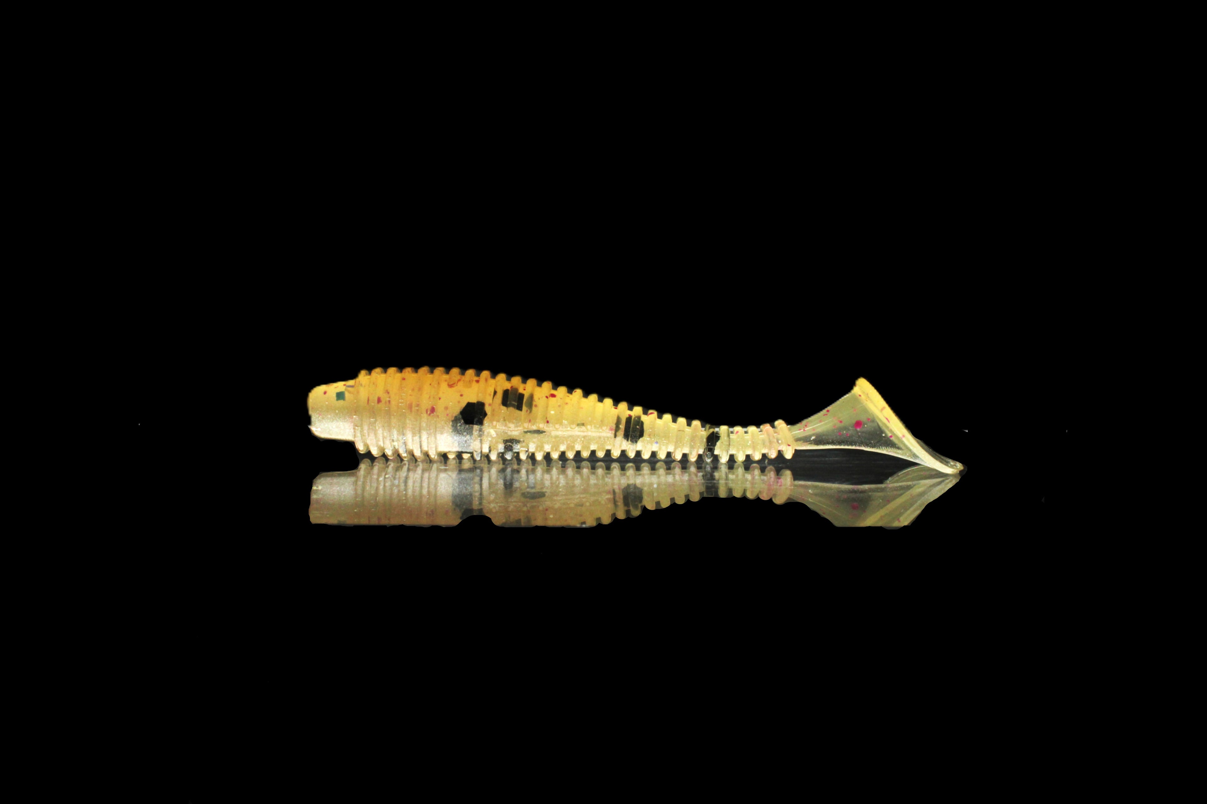 Brown Suga - 3.3" Ribbed Paddle Tail