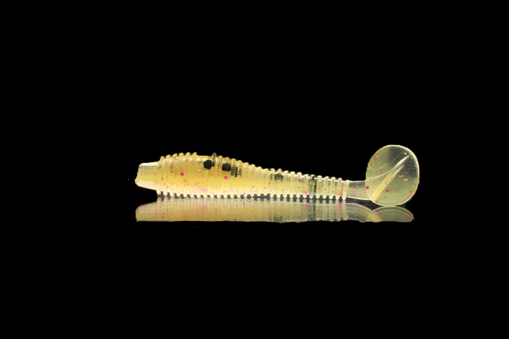 Brown Suga - 3.3" Ribbed Paddle Tail