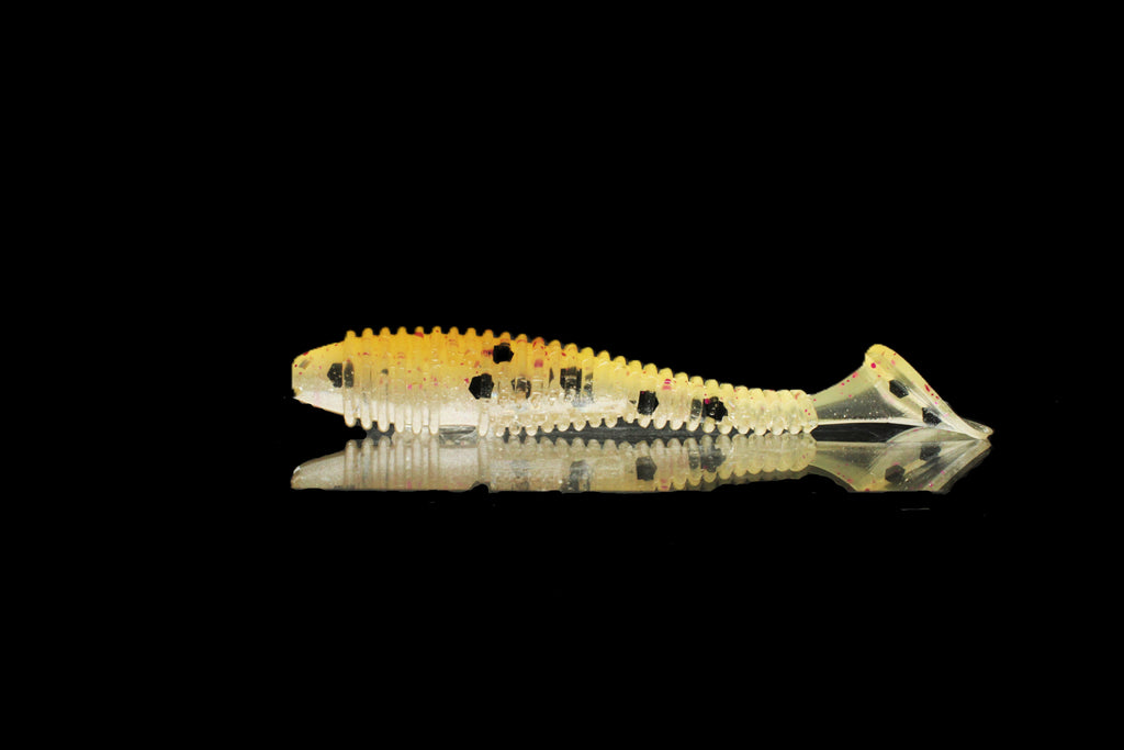 Brown Suga - 3.8" Ribbed Paddle Tail
