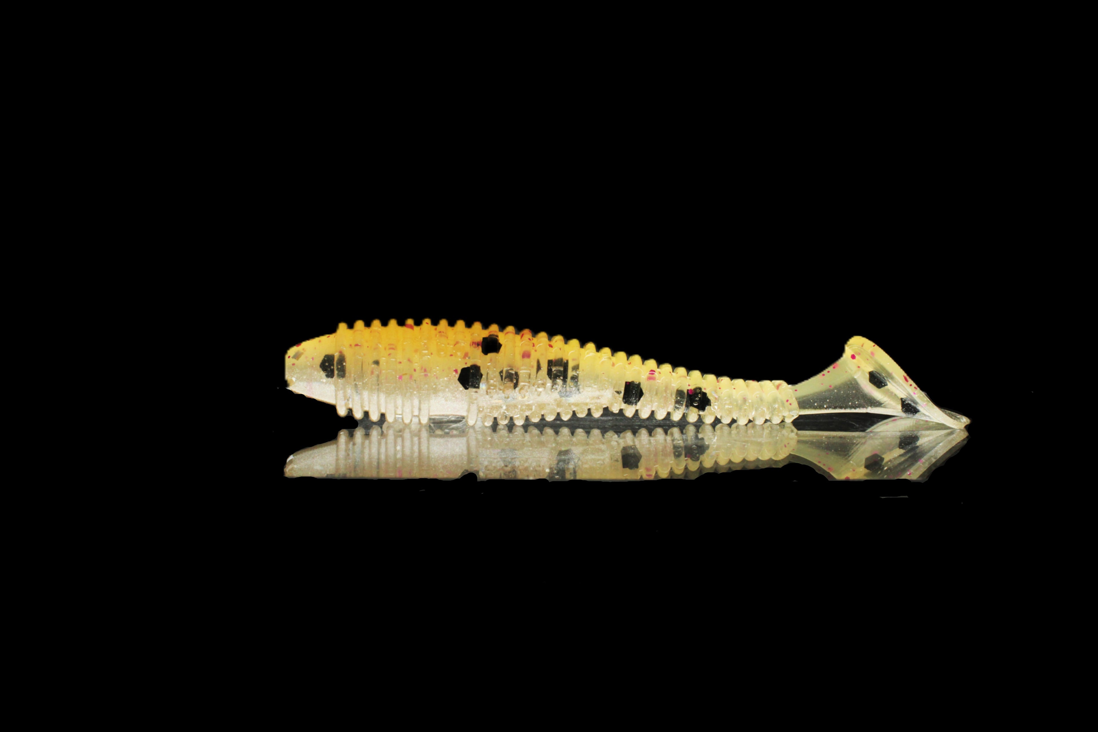Brown Suga - 3.8" Ribbed Paddle Tail