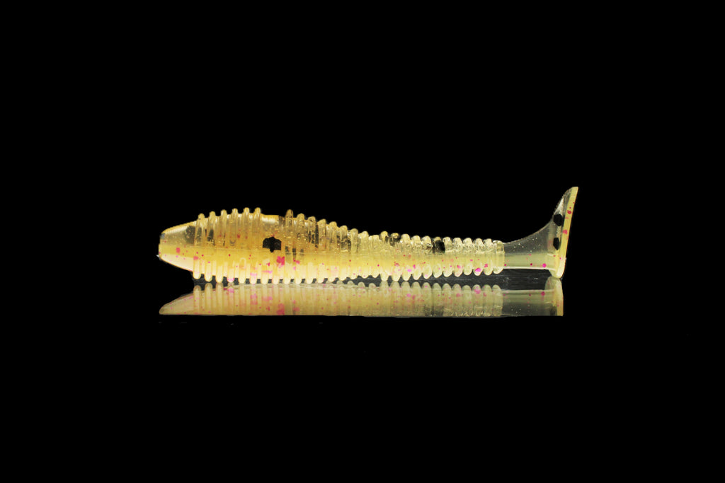 Brown Suga - 3.8" Ribbed Paddle Tail