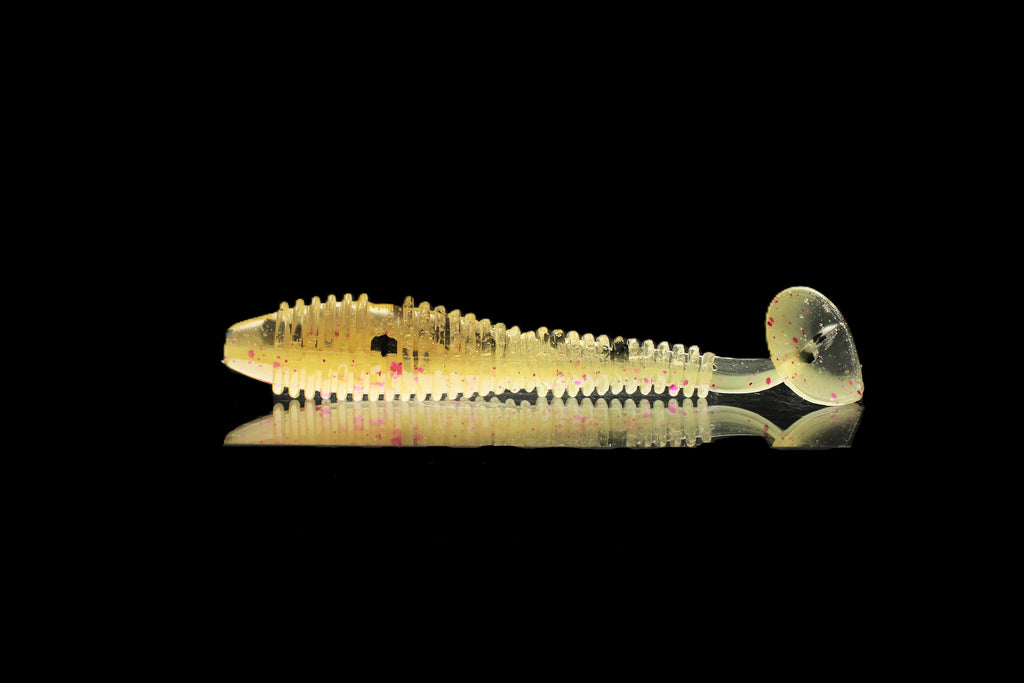 Brown Suga - 3.8" Ribbed Paddle Tail