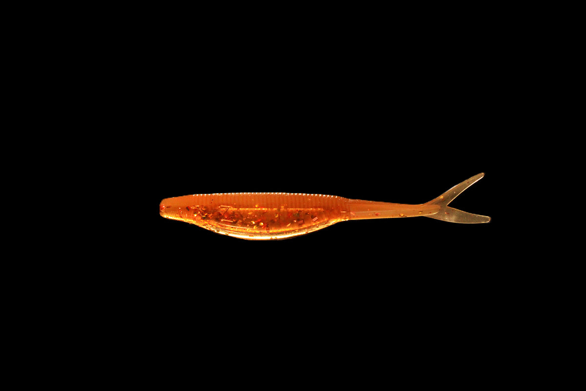 Catch Me Copper - 4" Fluke/Jerk Shad Ribbed Back