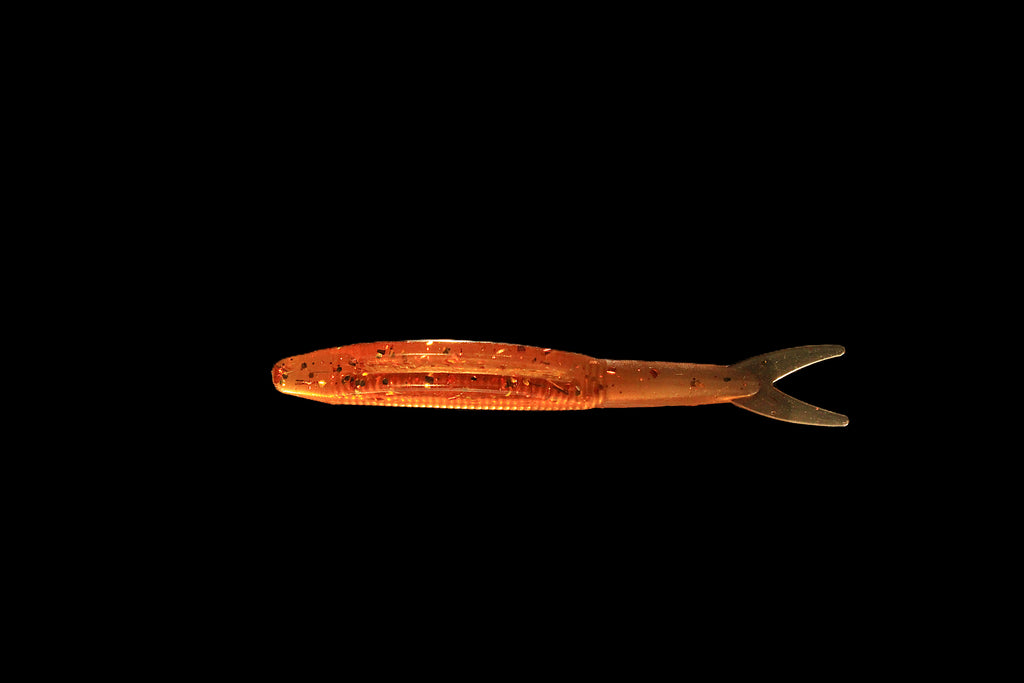 Catch Me Copper - 4" Fluke/Jerk Shad Ribbed Back