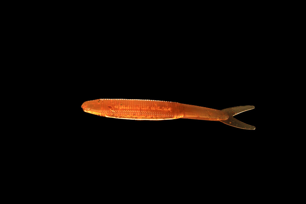 Catch Me Copper - 4" Fluke/Jerk Shad Ribbed Back