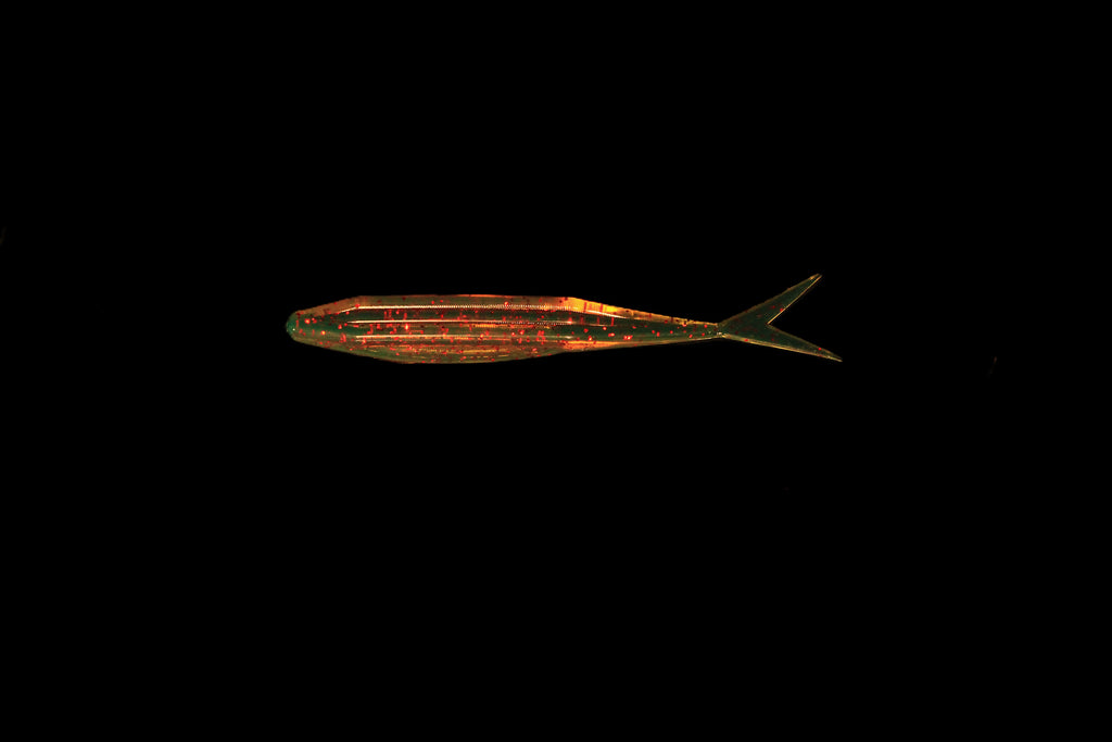 Motor Oil - 4" Fluke/Jerk Shad Smooth Back