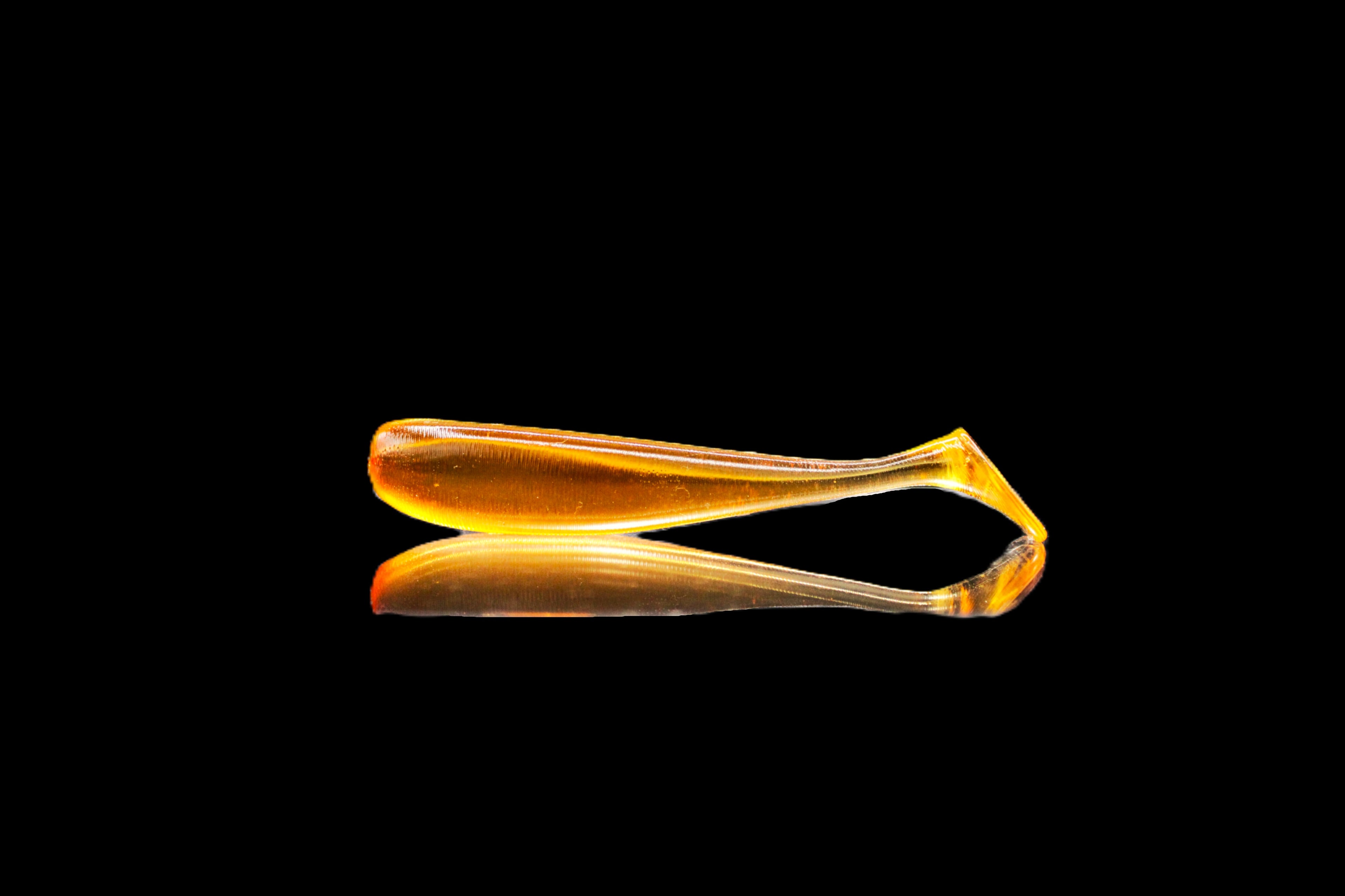 Root Beer Brown - 3" Paddle Tail Swimbait