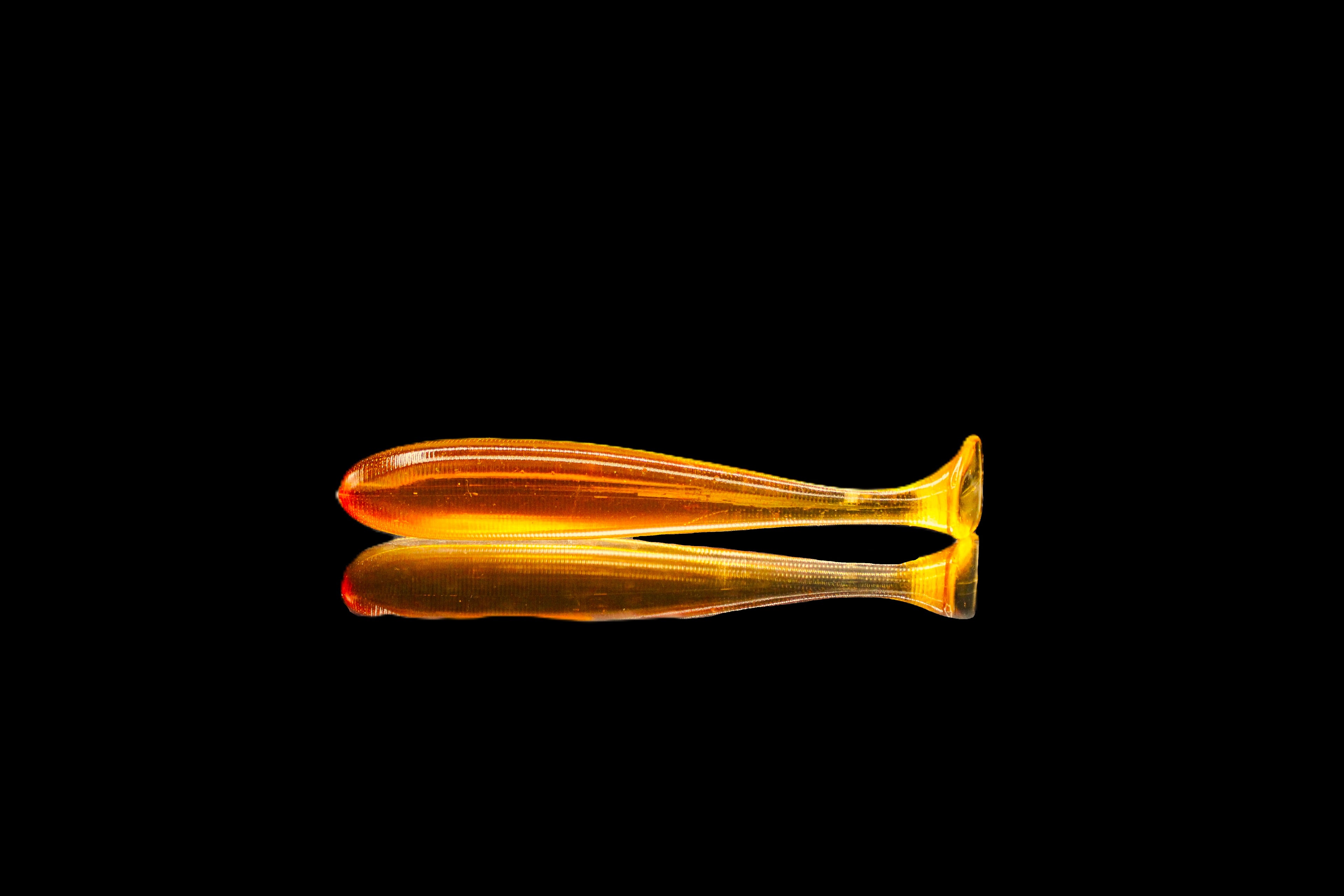 Root Beer Brown - 3" Paddle Tail Swimbait