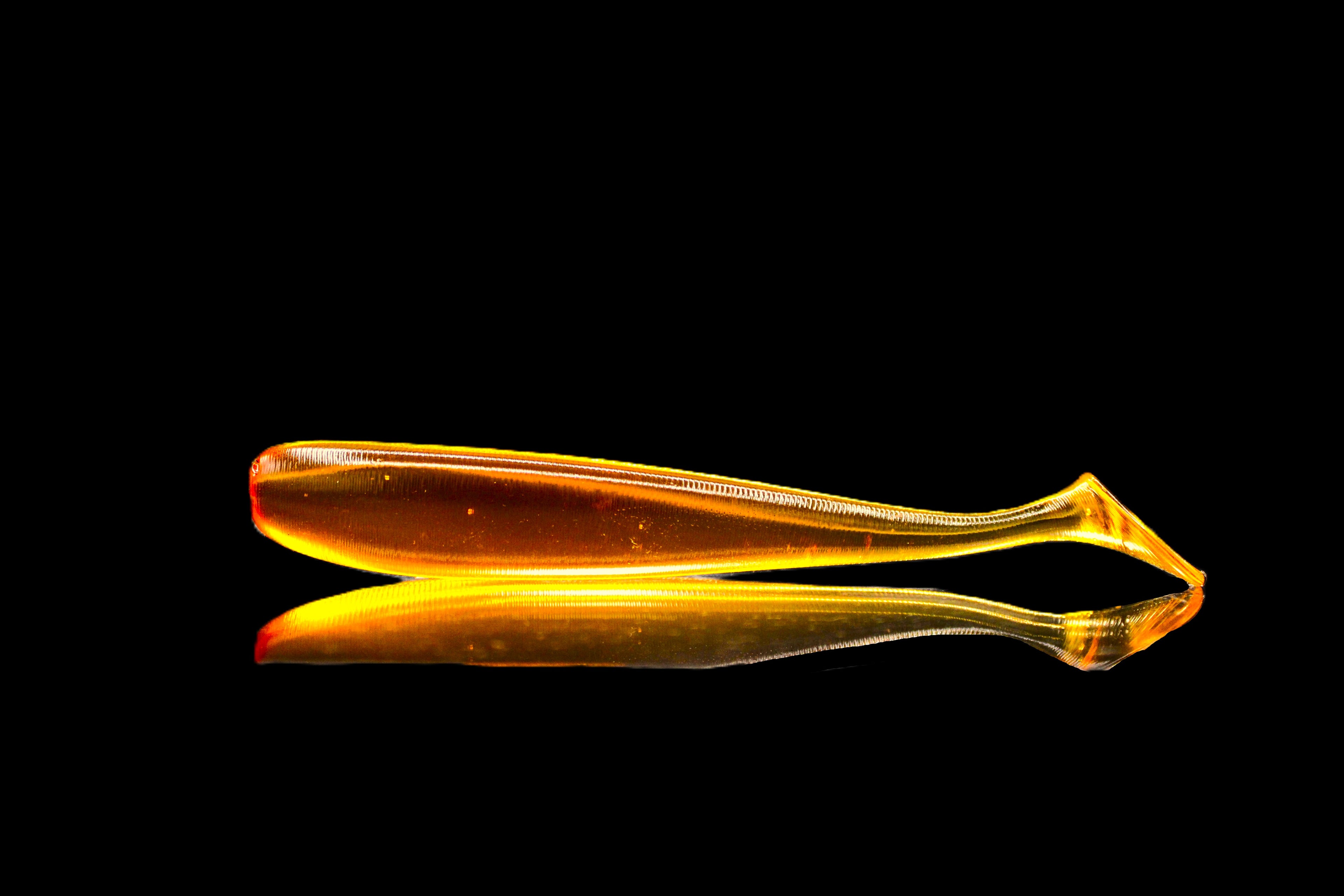 Root Beer Brown - 4" Paddle Tail Swimbait