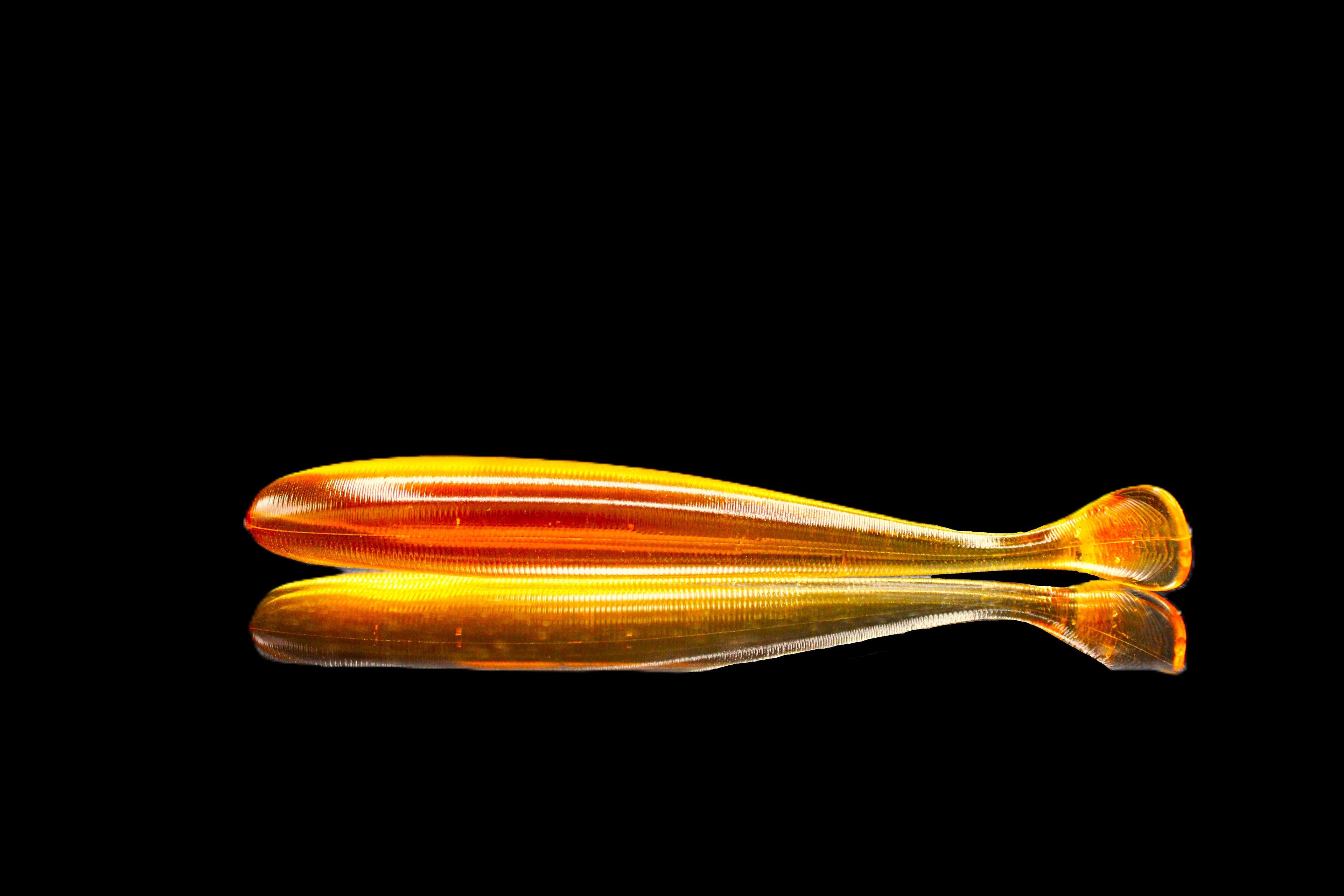 Root Beer Brown - 4" Paddle Tail Swimbait