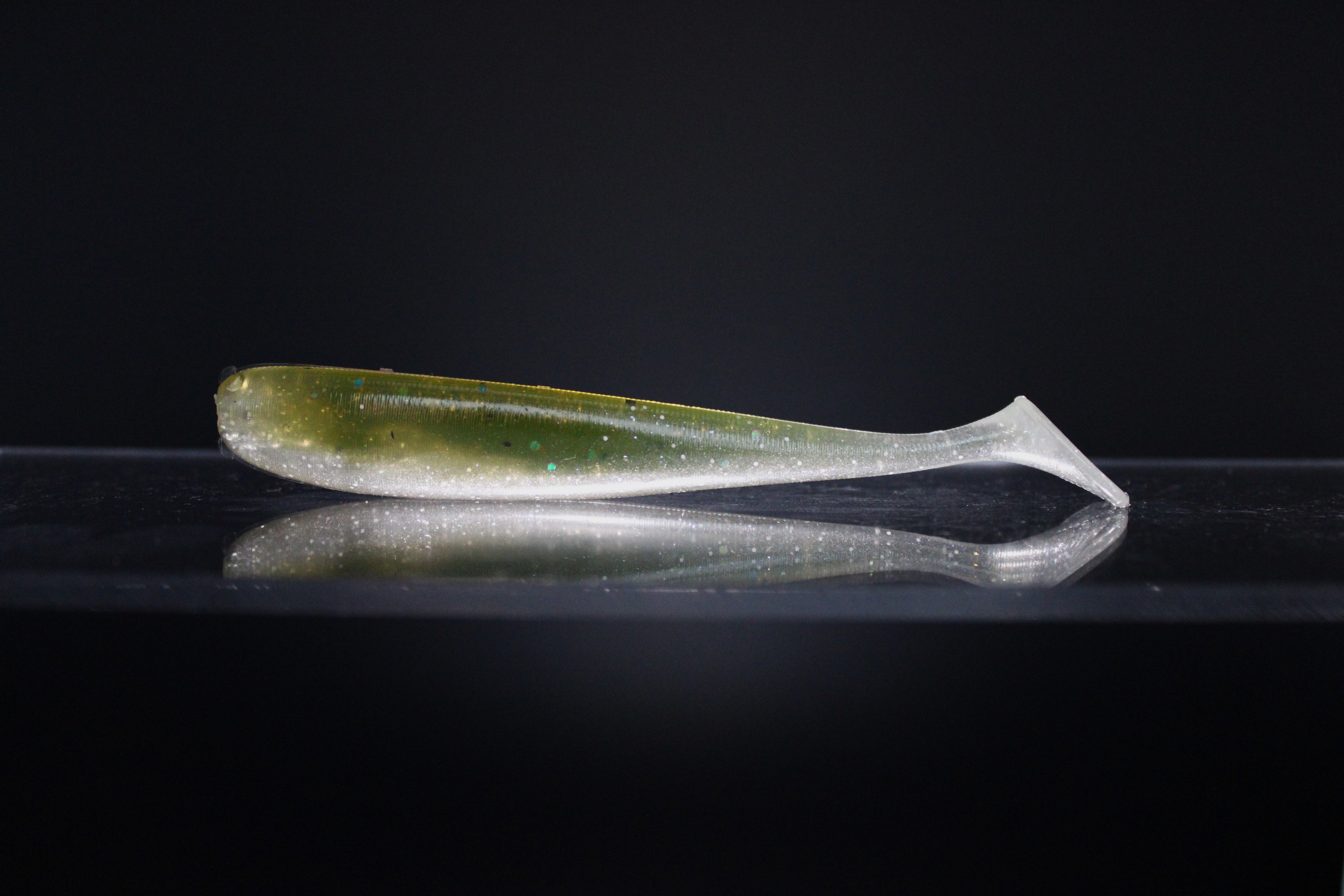 Motor Oil - 4" Paddle Tail Swimbait