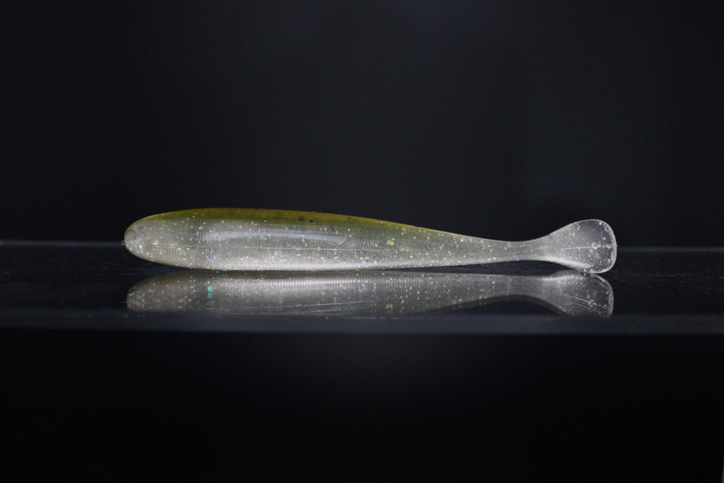 Motor Oil - 4" Paddle Tail Swimbait