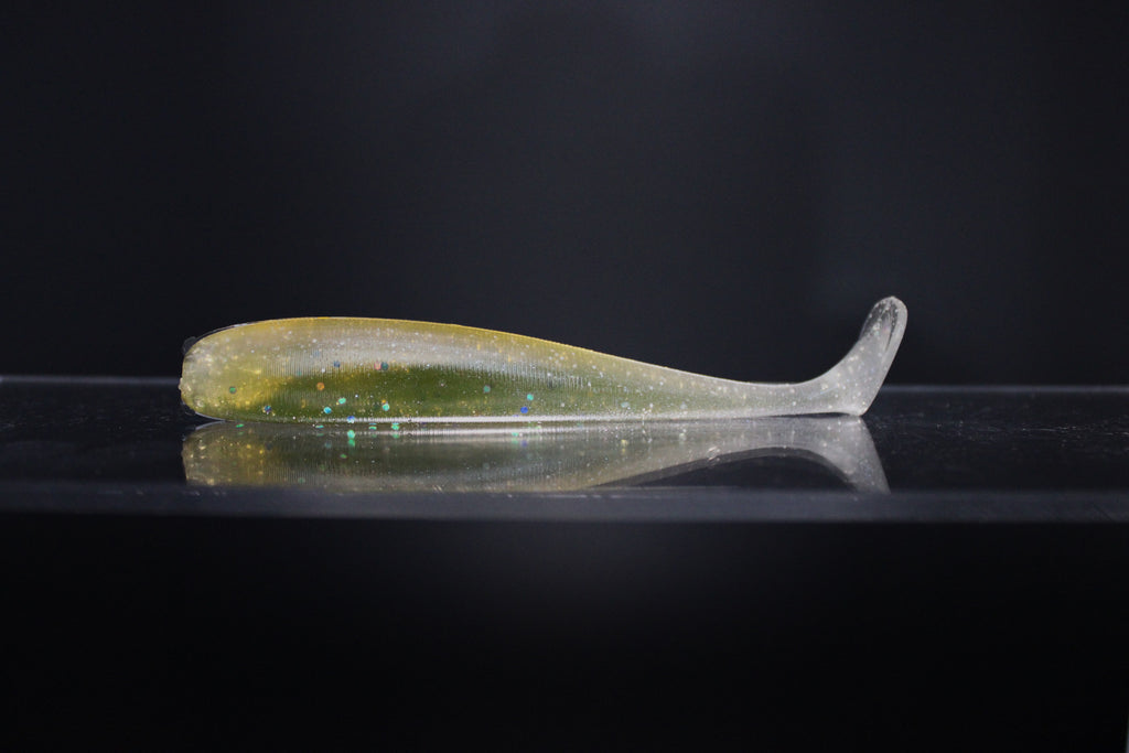 Motor Oil - 4" Paddle Tail Swimbait