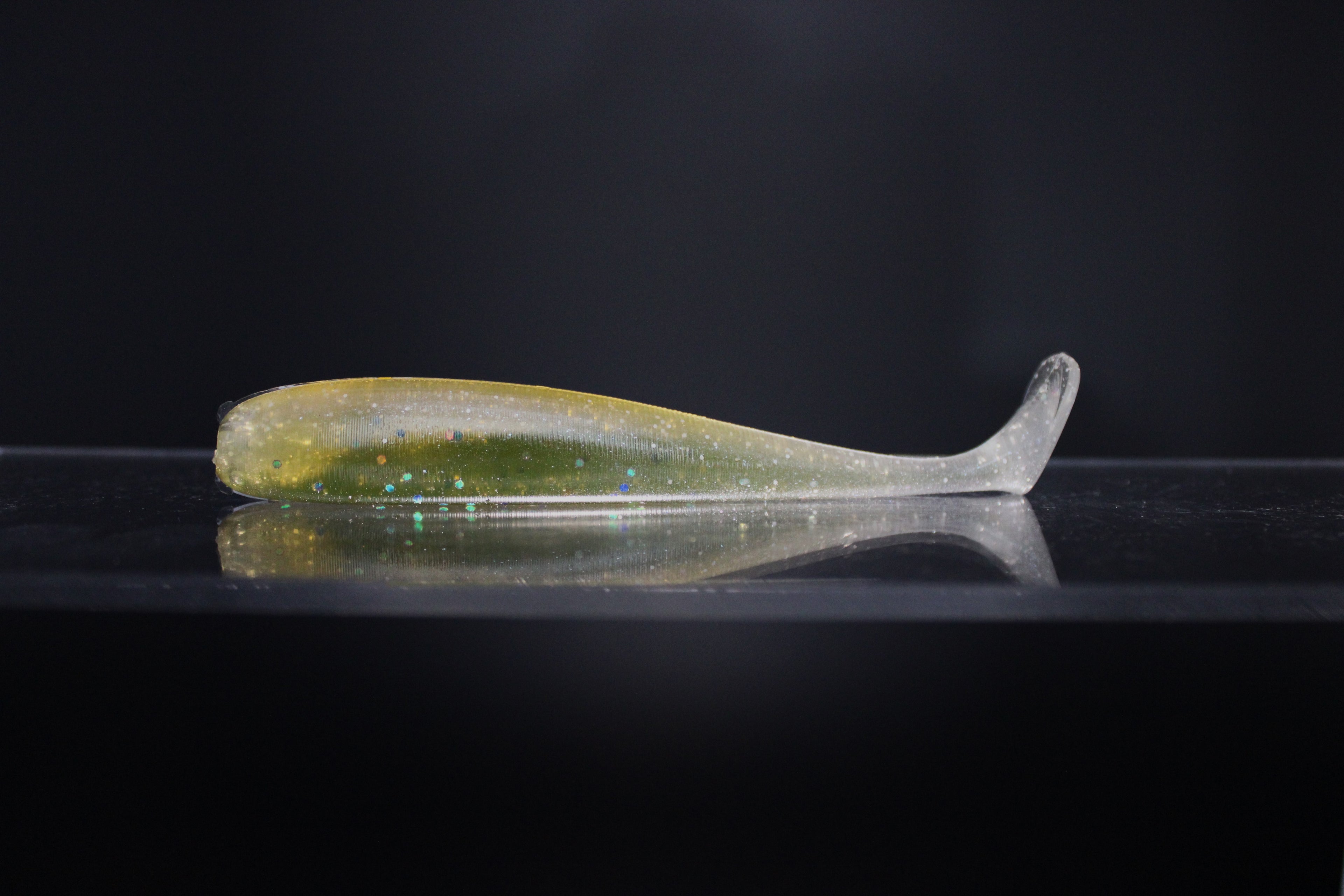 Motor Oil - 4" Paddle Tail Swimbait