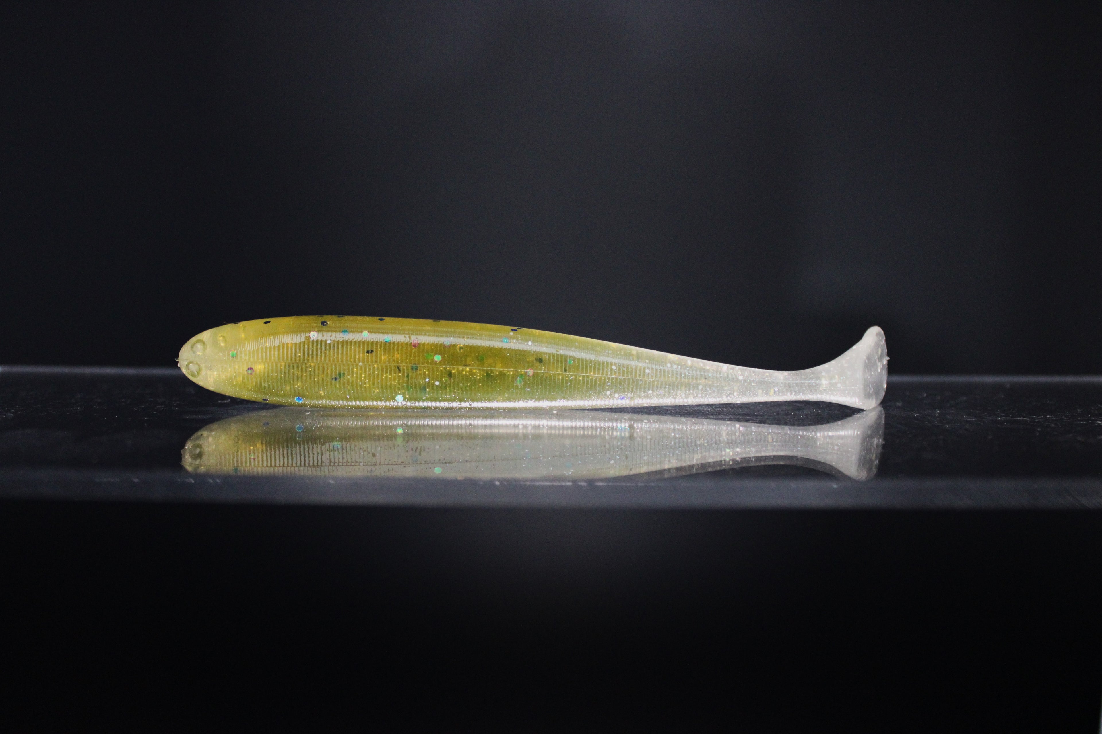 Motor Oil - 4" Paddle Tail Swimbait