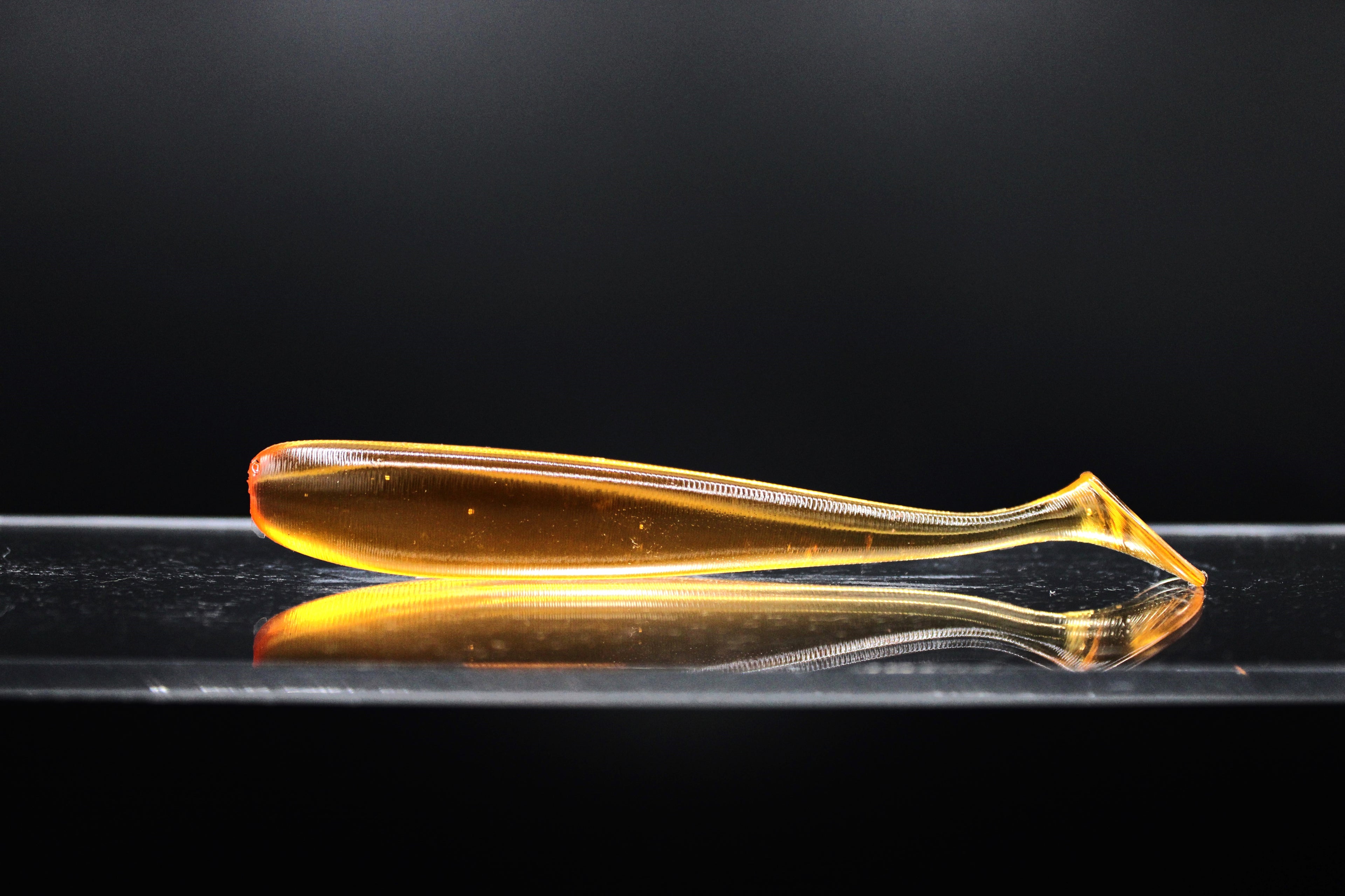 Root Beer Brown - 4" Paddle Tail Swimbait