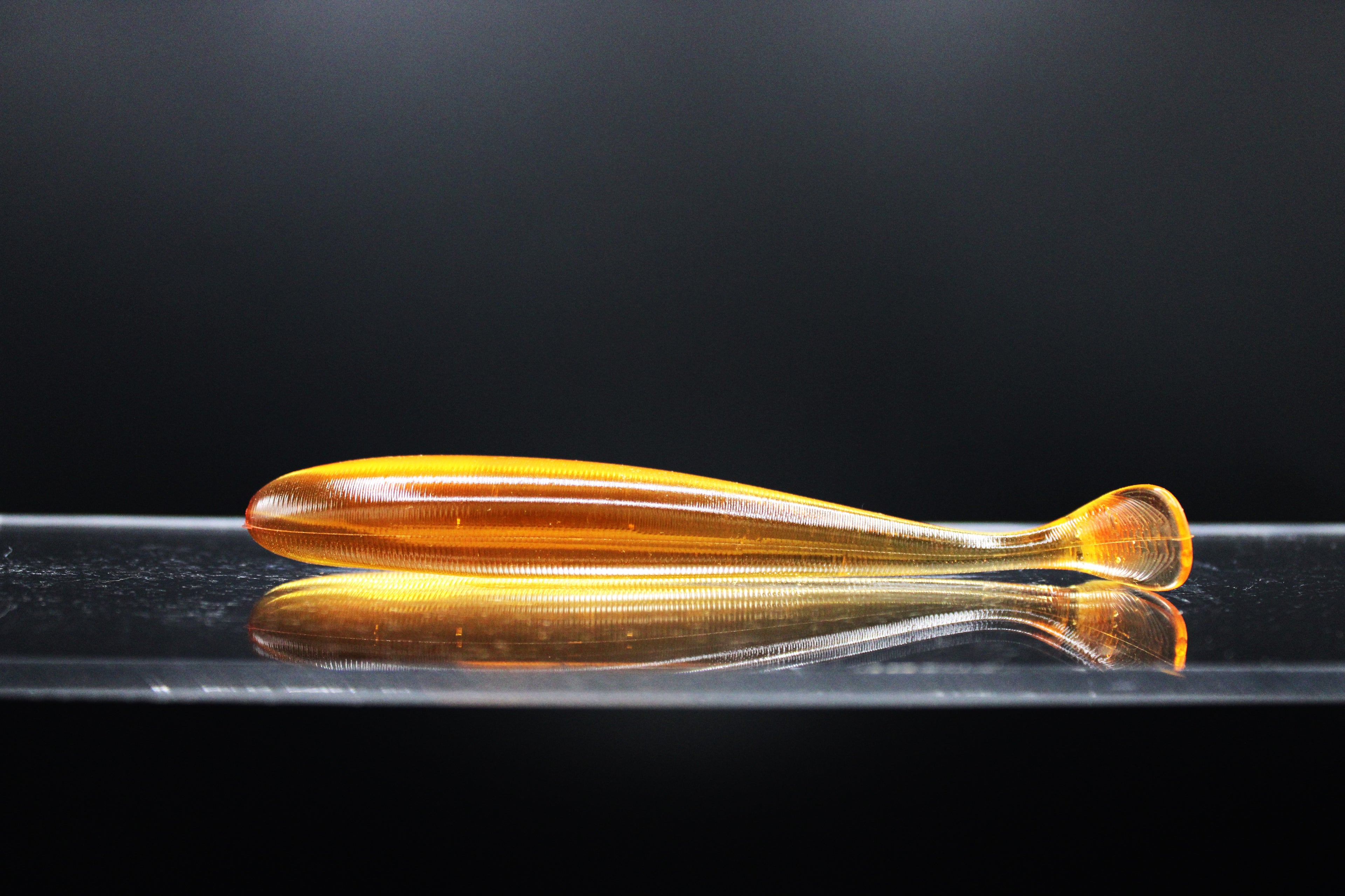 Root Beer Brown - 4" Paddle Tail Swimbait