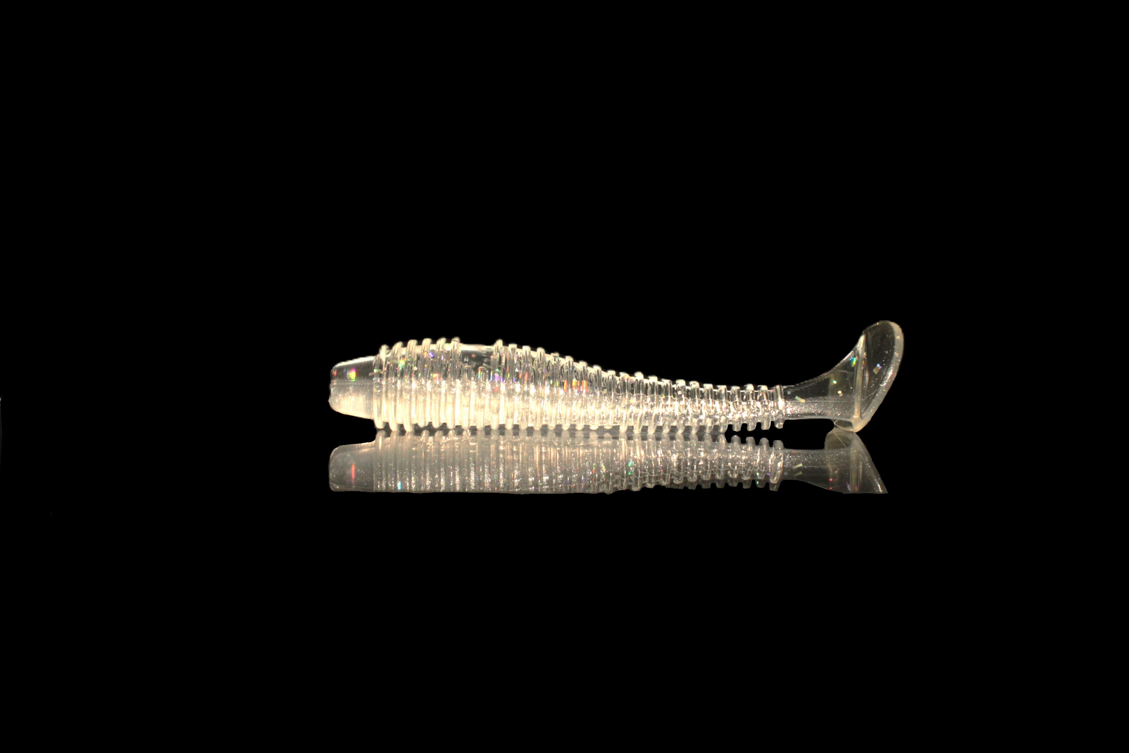 Vigil 66 - 3.3" Ribbled Circular Paddle Tail